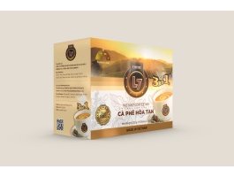 Cà phê hòa tan 3in1 - Loại 15 Sticks/Hộp