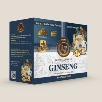 Cà phê hòa tan 4in1 nhân sâm - Loại 15 Sticks/Hộp